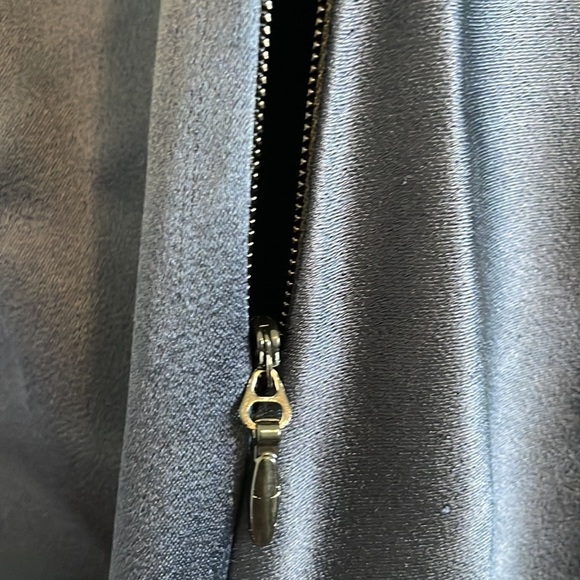 HALSTON HERITAGE
Sleeveless High-Neck Mixed-Media Twist-Drape Evening Gown - Picture 14 of 15